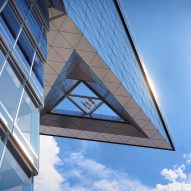 30 Hudson Yards Edge cantilever