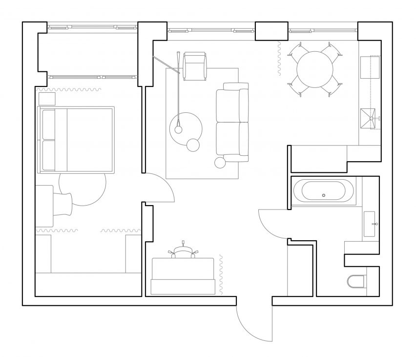 EGR Apartment by Ater Architects