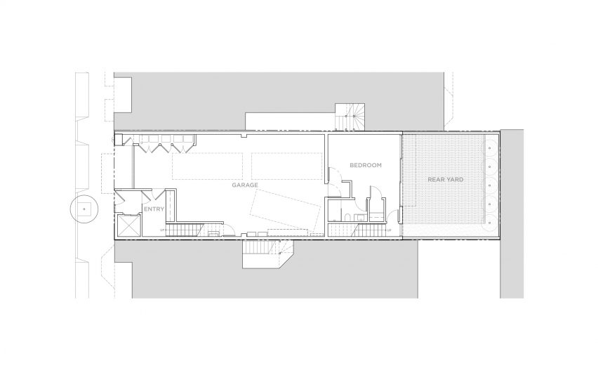 Franklin Street by Michael Hennessey Architecture Ground Floor Plan