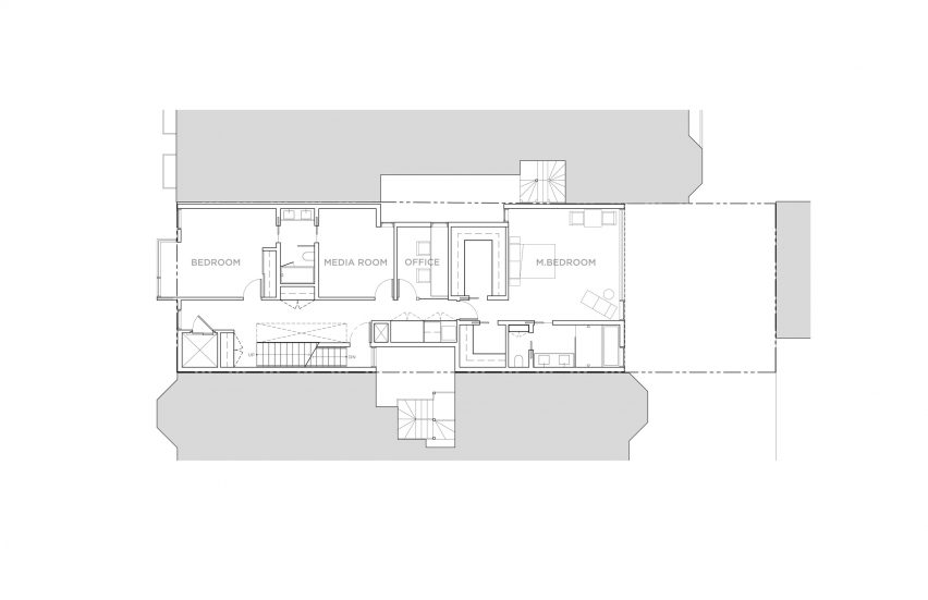 Franklin Street by Michael Hennessey Architecture Second Floor