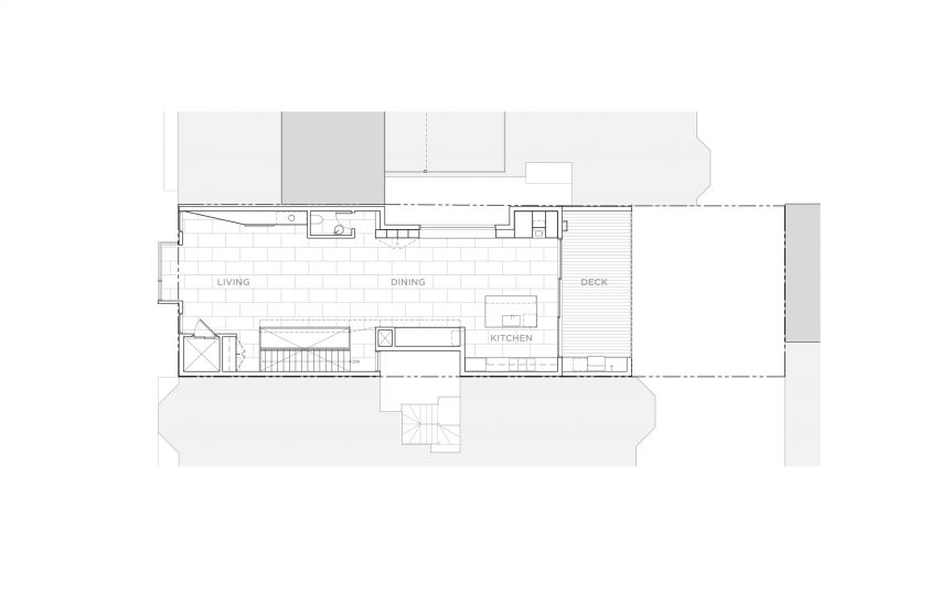Franklin Street by Michael Hennessey Architecture Third Floor Plan