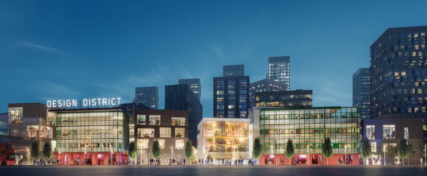 Visuals revealed of Greenwich Design District