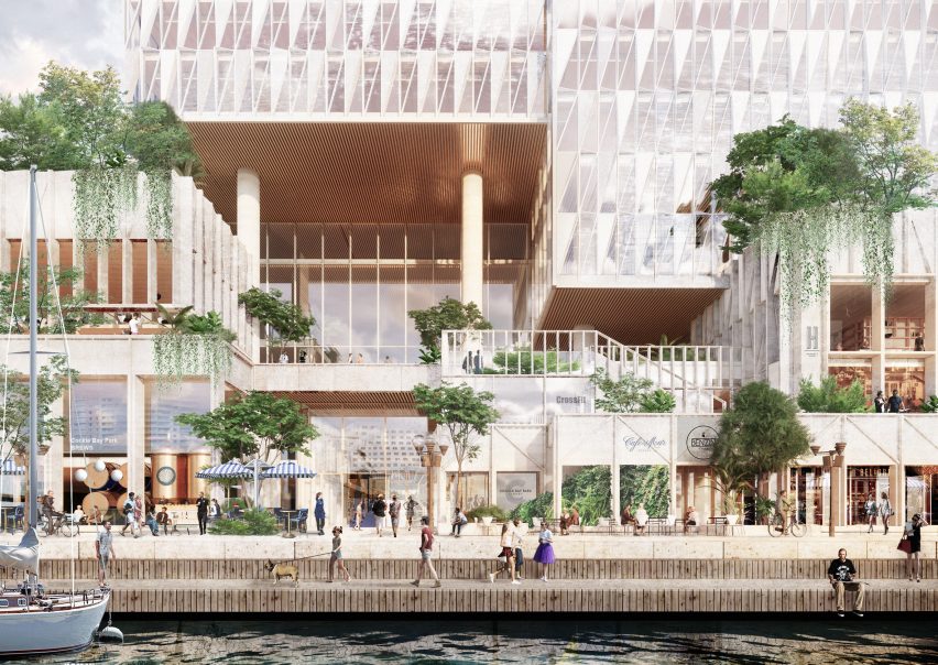 Cockle Bay Park by Henning Larsen for Sydney, Australia