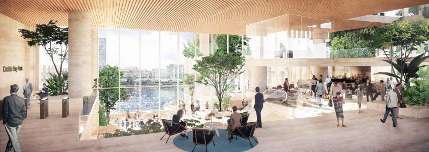Cockle Bay Park by Henning Larsen for Sydney, Australia