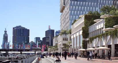 Cockle Bay Park by Henning Larsen for Sydney, Australia