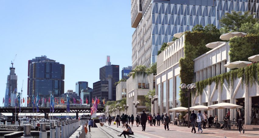 Cockle Bay Park by Henning Larsen for Sydney, Australia