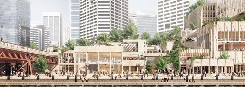 Cockle Bay Park by Henning Larsen for Sydney, Australia