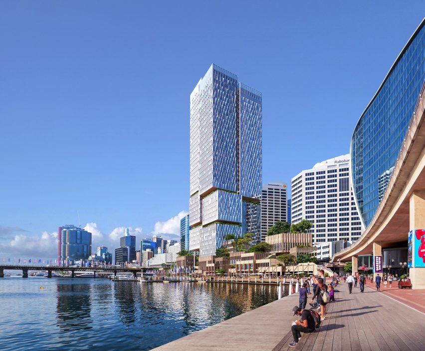 Cockle Bay Park by Henning Larsen for Sydney, Australia
