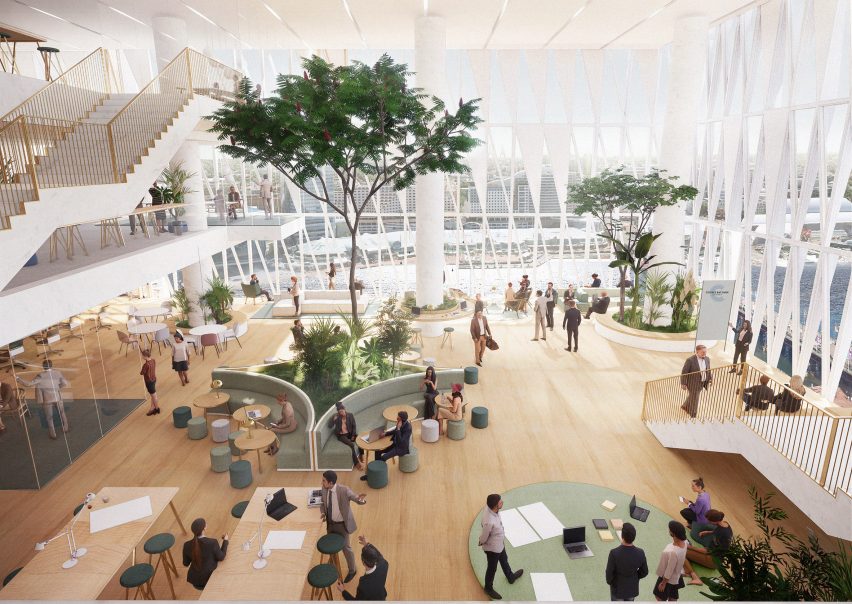 Cockle Bay Park by Henning Larsen for Sydney, Australia