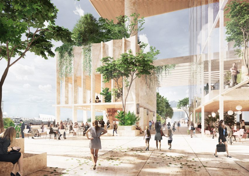 Cockle Bay Park by Henning Larsen for Sydney, Australia