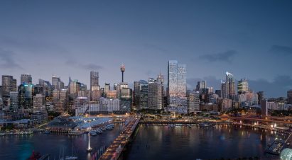Cockle Bay Park by Henning Larsen for Sydney, Australia