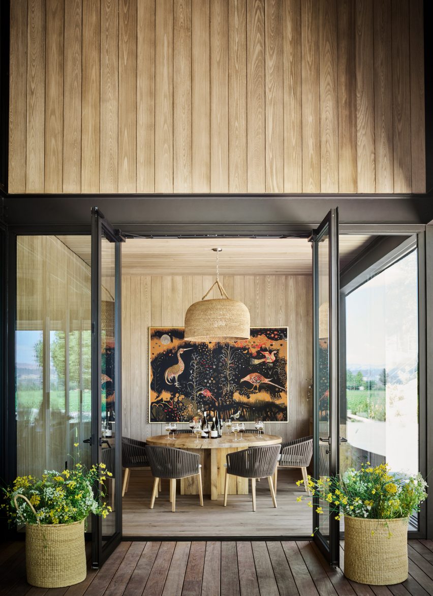 House of Flowers winery by Walker Warner Architects