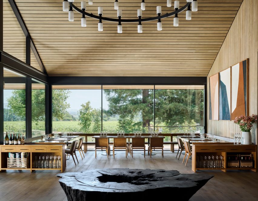 House of Flowers winery by Walker Warner Architects