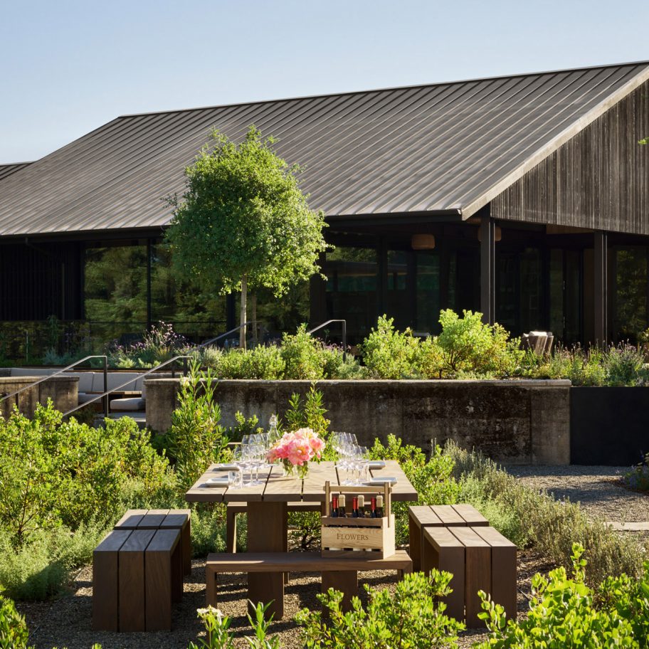 House of Flowers winery by Walker Warner Architects
