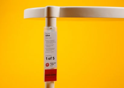 Sava table by IKEA x Pizza Hut