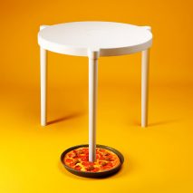 Sava table by IKEA x Pizza Hut