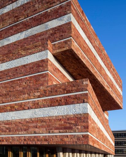 Architectural knowledge is "very useful for material development" in fashion says Iris van Herpen
