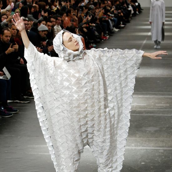 Issey Miyake Autumn Winter 2020 show by Satoshi Kondo
