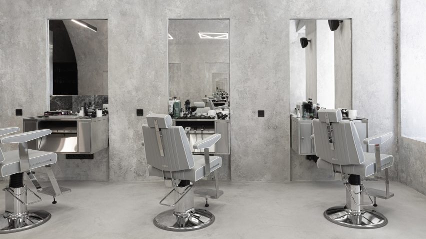 Kult barbershop in Ukraine, designed by Sivak & Partners
