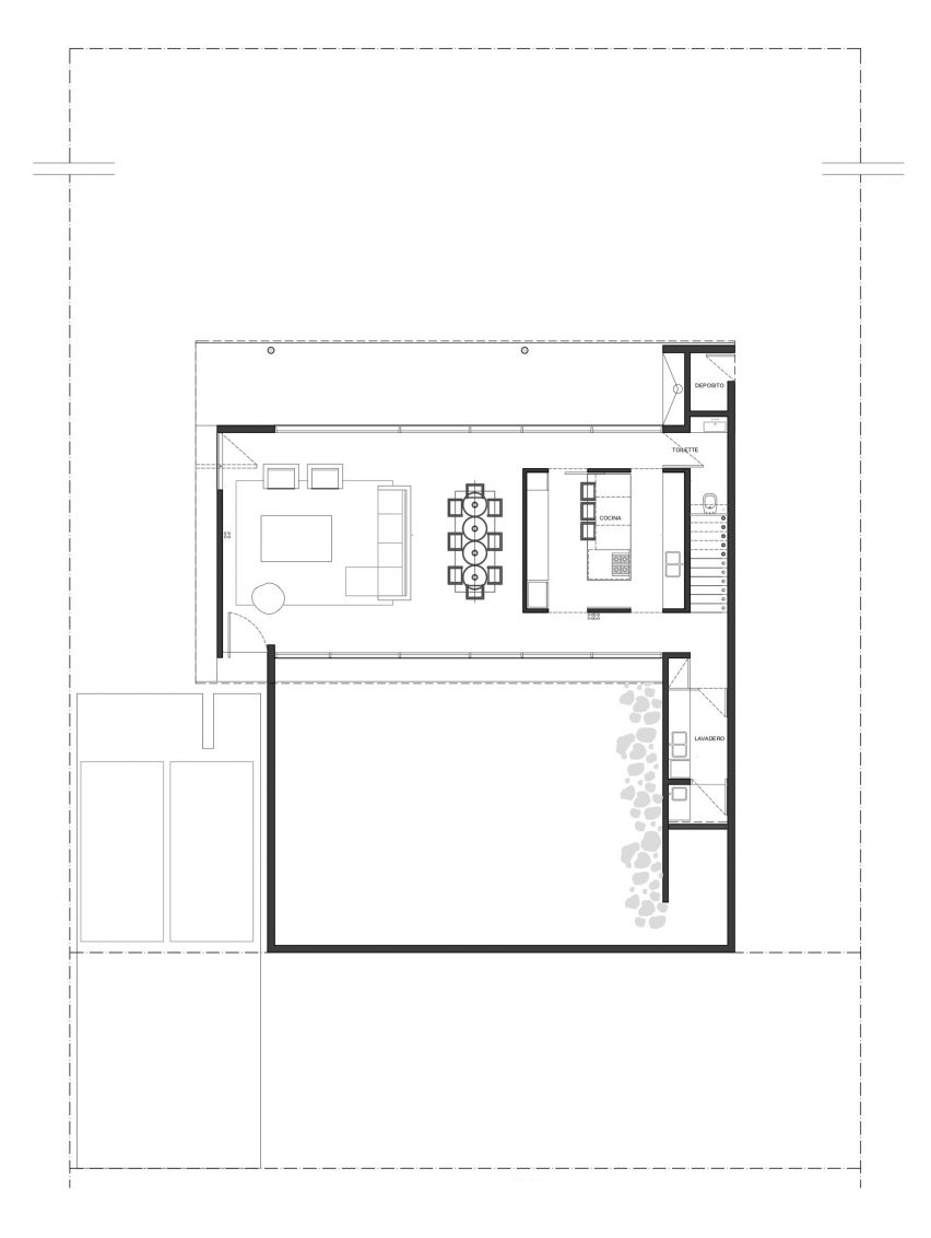 L224 by Felipe Gonzalez Arzac Ground Floor Plan