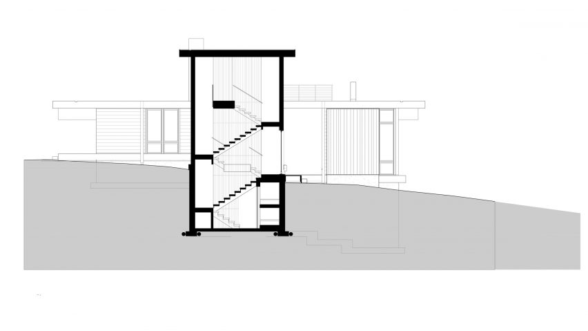 Lawless by Searl Lamaster Howe Architects Section