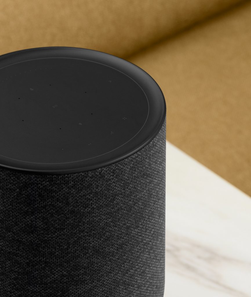 Layer designs Bang & Olufsen speaker that "visually describes how the audio functions"