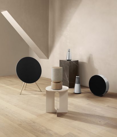 Layer designs Bang & Olufsen speaker that "visually describes how the audio functions"