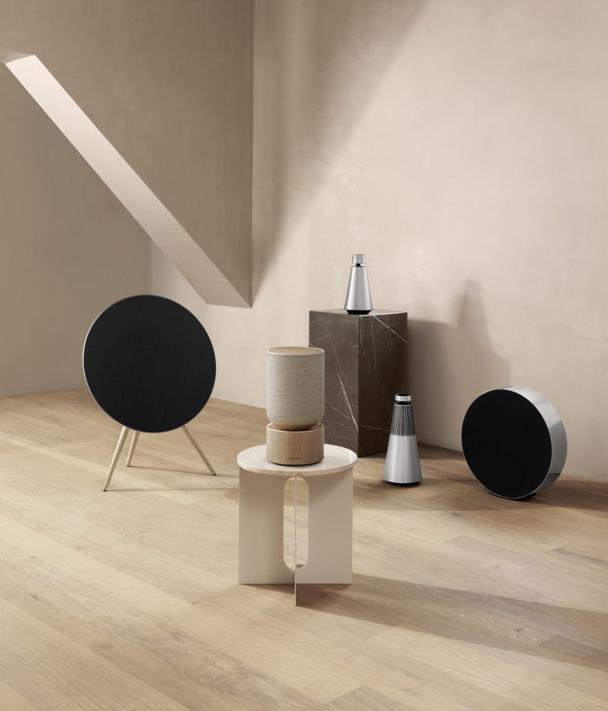 Layer designs Bang & Olufsen speaker that "visually describes how the audio functions"