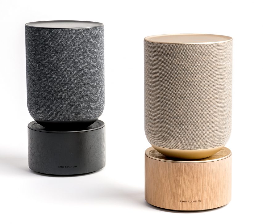 Layer designs Bang & Olufsen speaker that "visually describes how the audio functions"