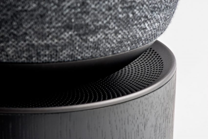 Layer designs Bang & Olufsen speaker that "visually describes how the audio functions"