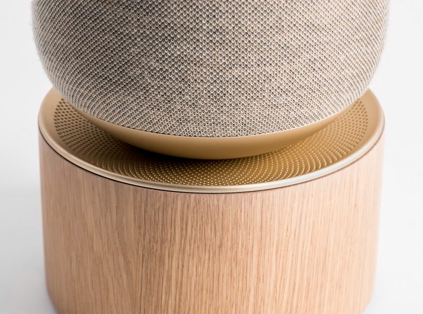 Layer designs Bang & Olufsen speaker that "visually describes how the audio functions"