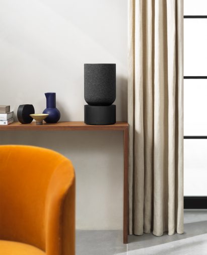 Layer designs Bang & Olufsen speaker that "visually describes how the audio functions"
