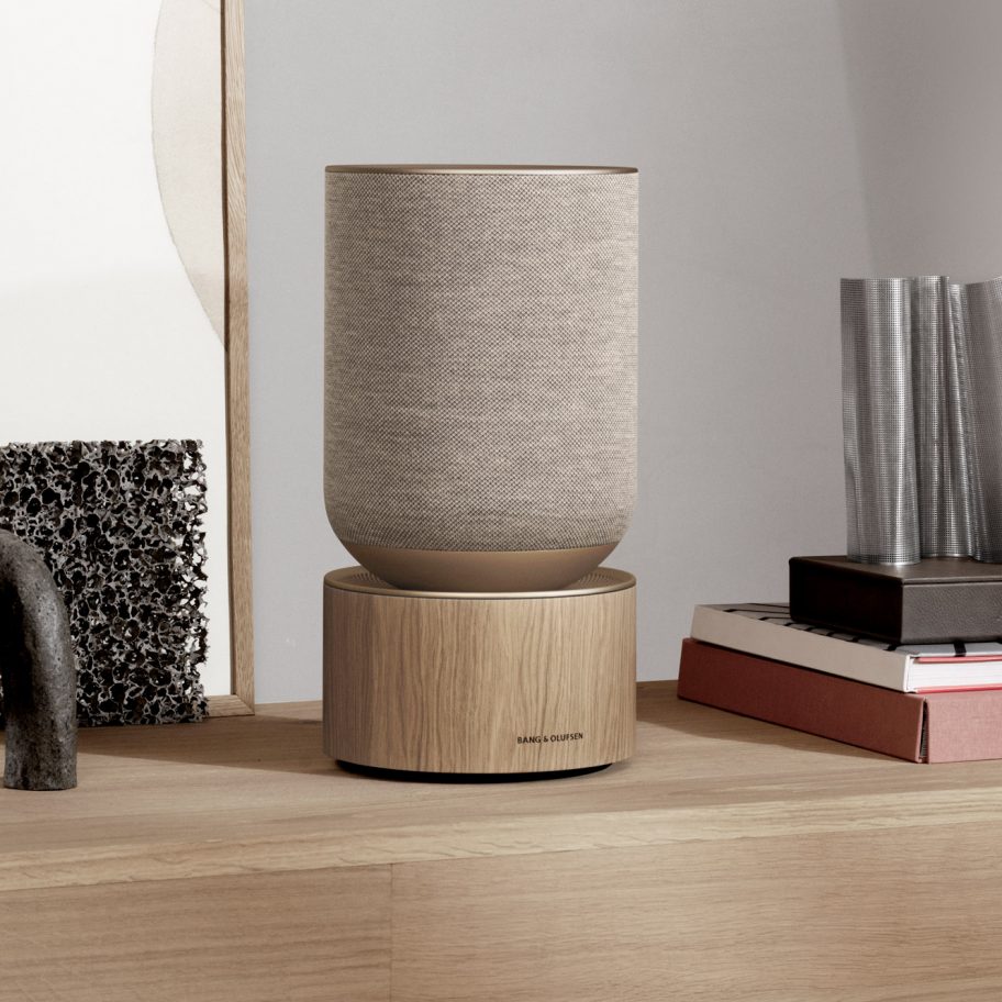 Layer designs Bang & Olufsen speaker that "visually describes how the audio functions"