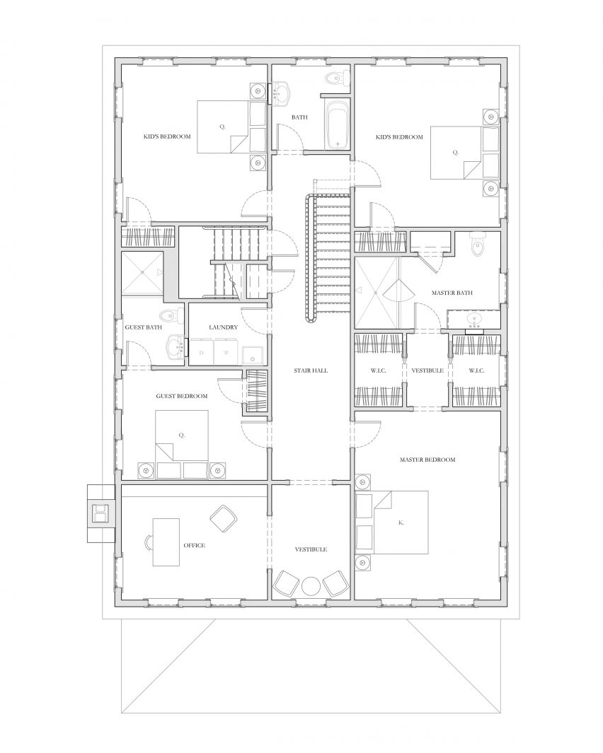 Levine by Hendricks Churchill Floor Plan