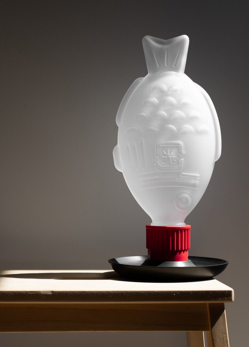 Heliograf makes lamps in the shape of sushi soy sauce bottles