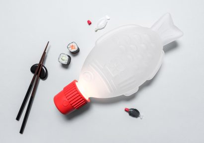 Heliograf makes lamps in the shape of sushi soy sauce bottles