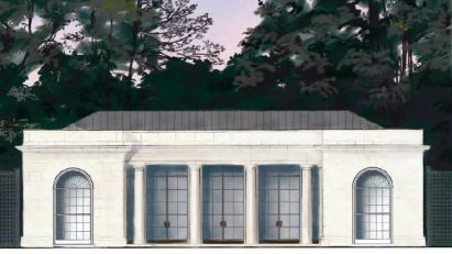 Tennis Pavilion by Melania Trump