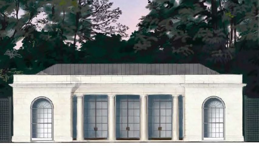 Tennis Pavilion by Melania Trump