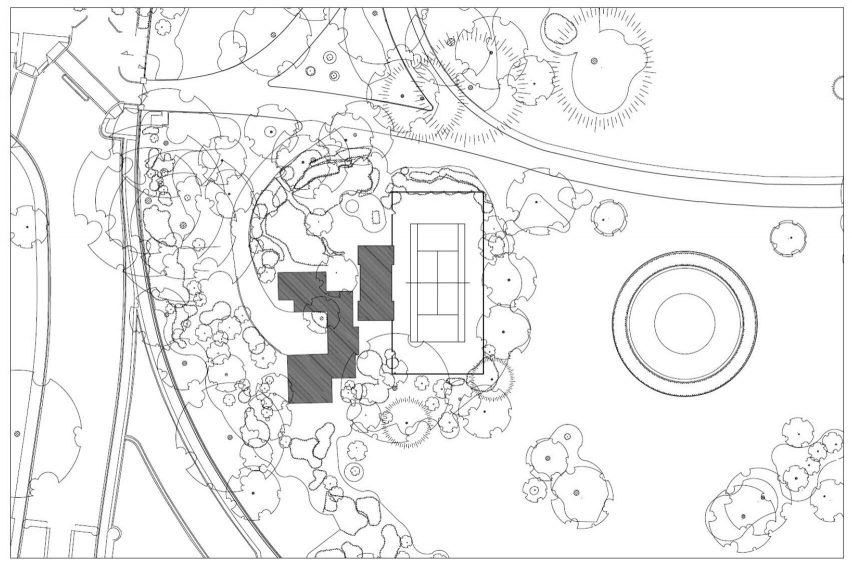 Tennis Pavilion by Melania Trump
