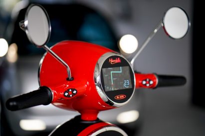 Micro unveils Microlino electric bubble car and three-wheeled e-scooter