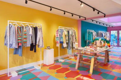 Mira Mikati store designed by Yinka Ilori