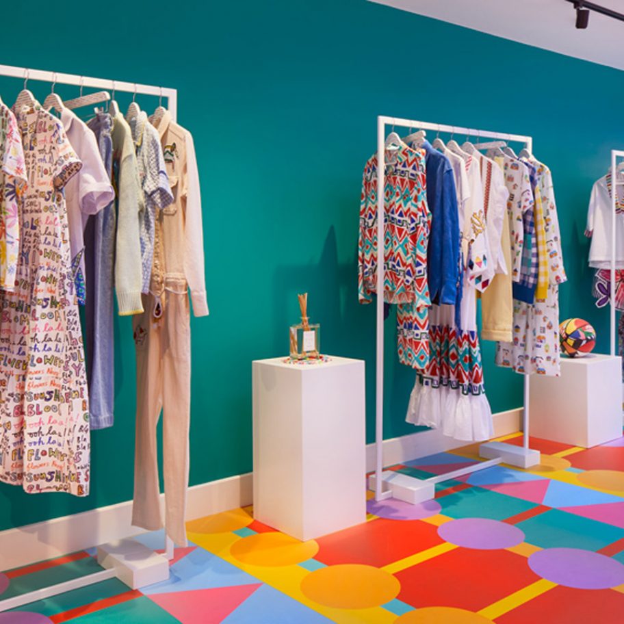 Mira Mikati store designed by Yinka Ilori