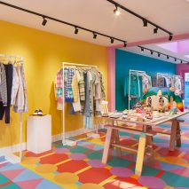 Mira Mikati store designed by Yinka Ilori