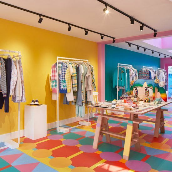 Mira Mikati store designed by Yinka Ilori