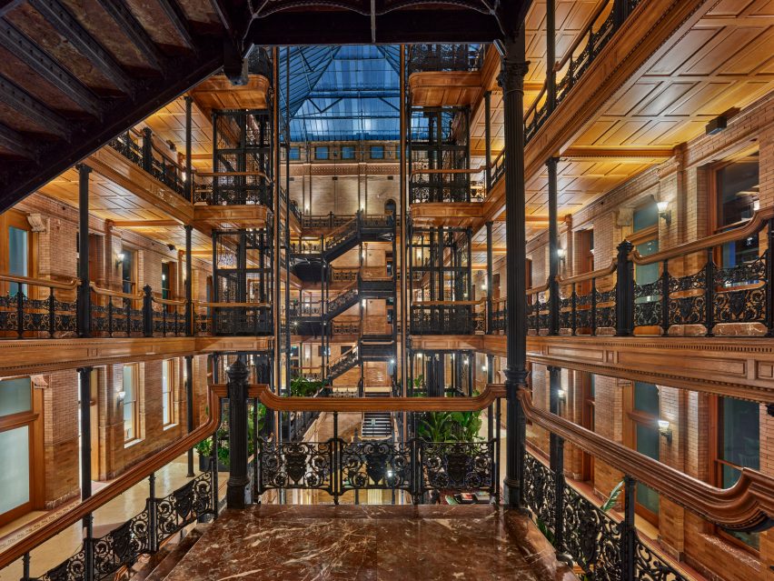 NeueHouse in Bradbury Building by DesignAgency