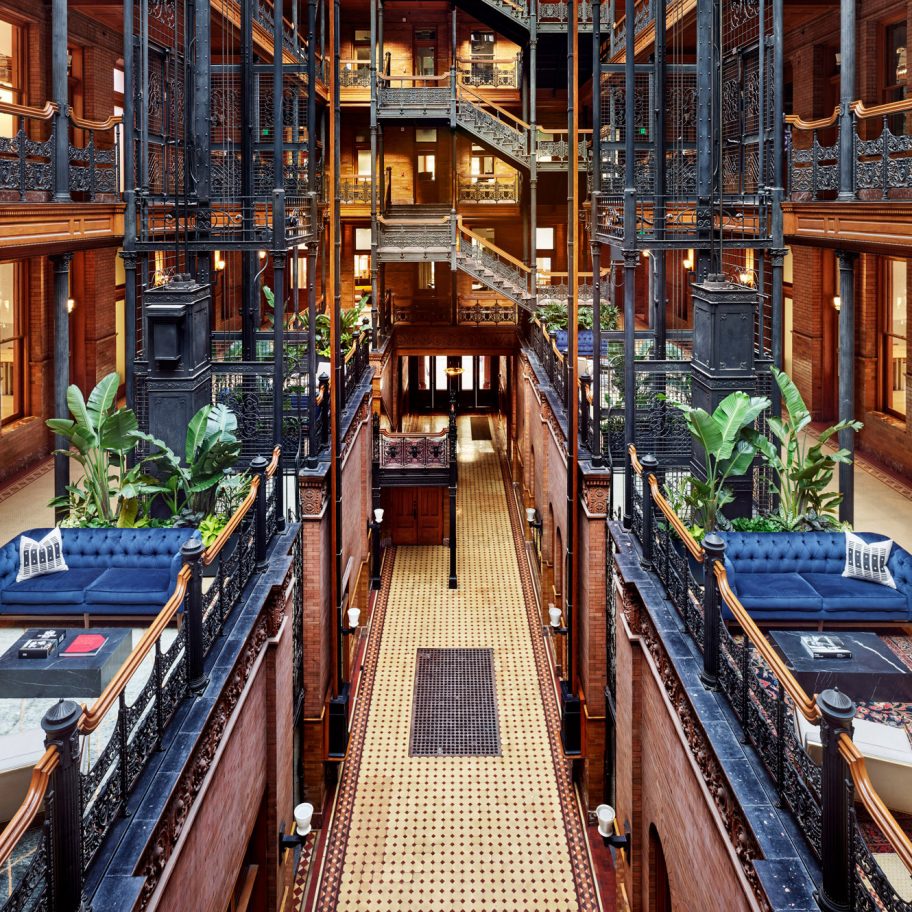 NeueHouse in Bradbury Building by DesignAgency