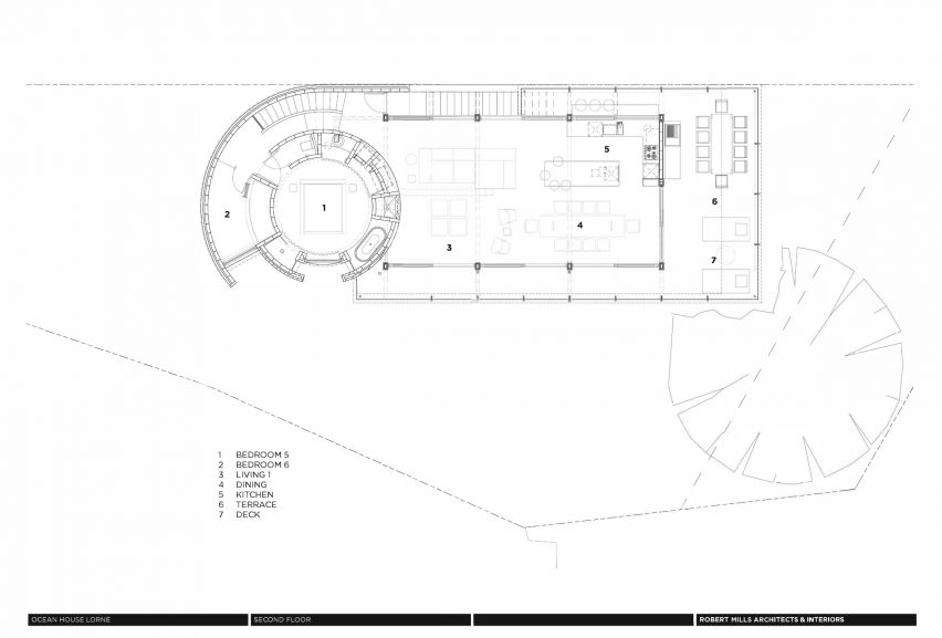 Second floor plan