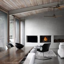 Ocean House by Rob Mills Architecture & Interiors living room