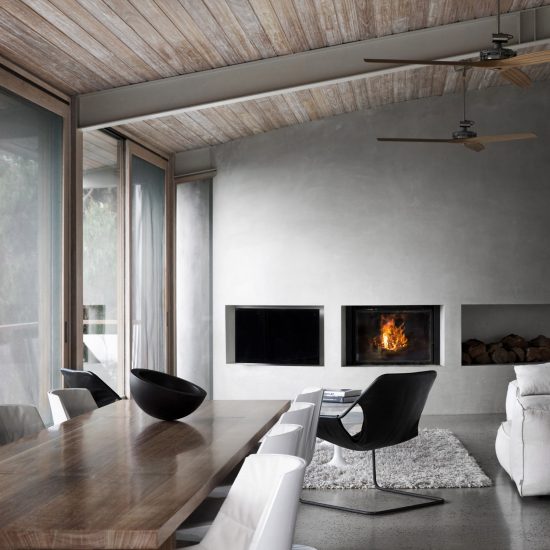 Ocean House by Rob Mills Architecture & Interiors living room
