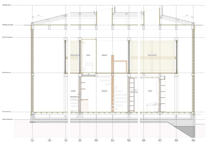 Ogimachi House by Tomoaki Uno Architects